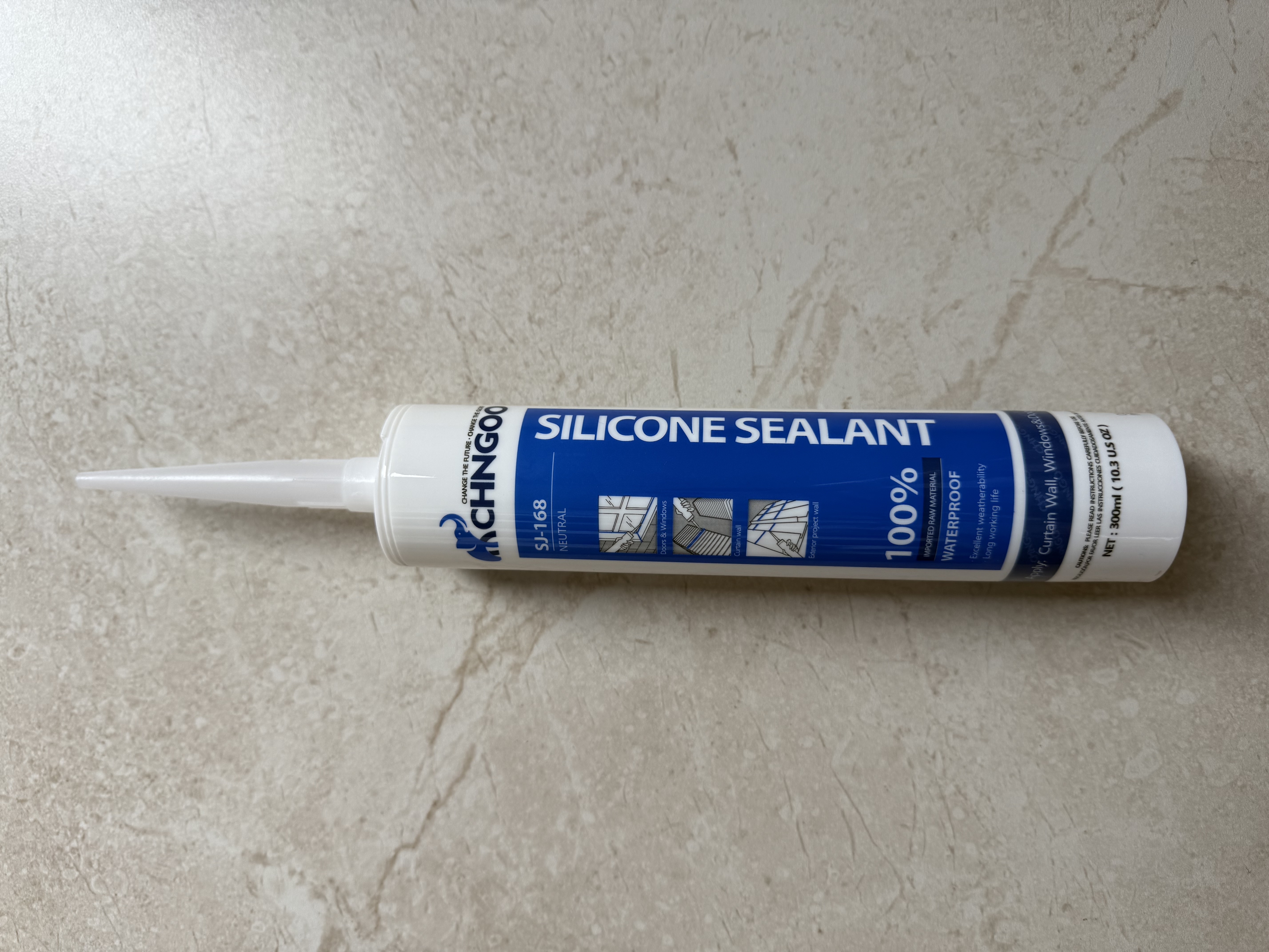 SJ-168 silicone sealant cartridge