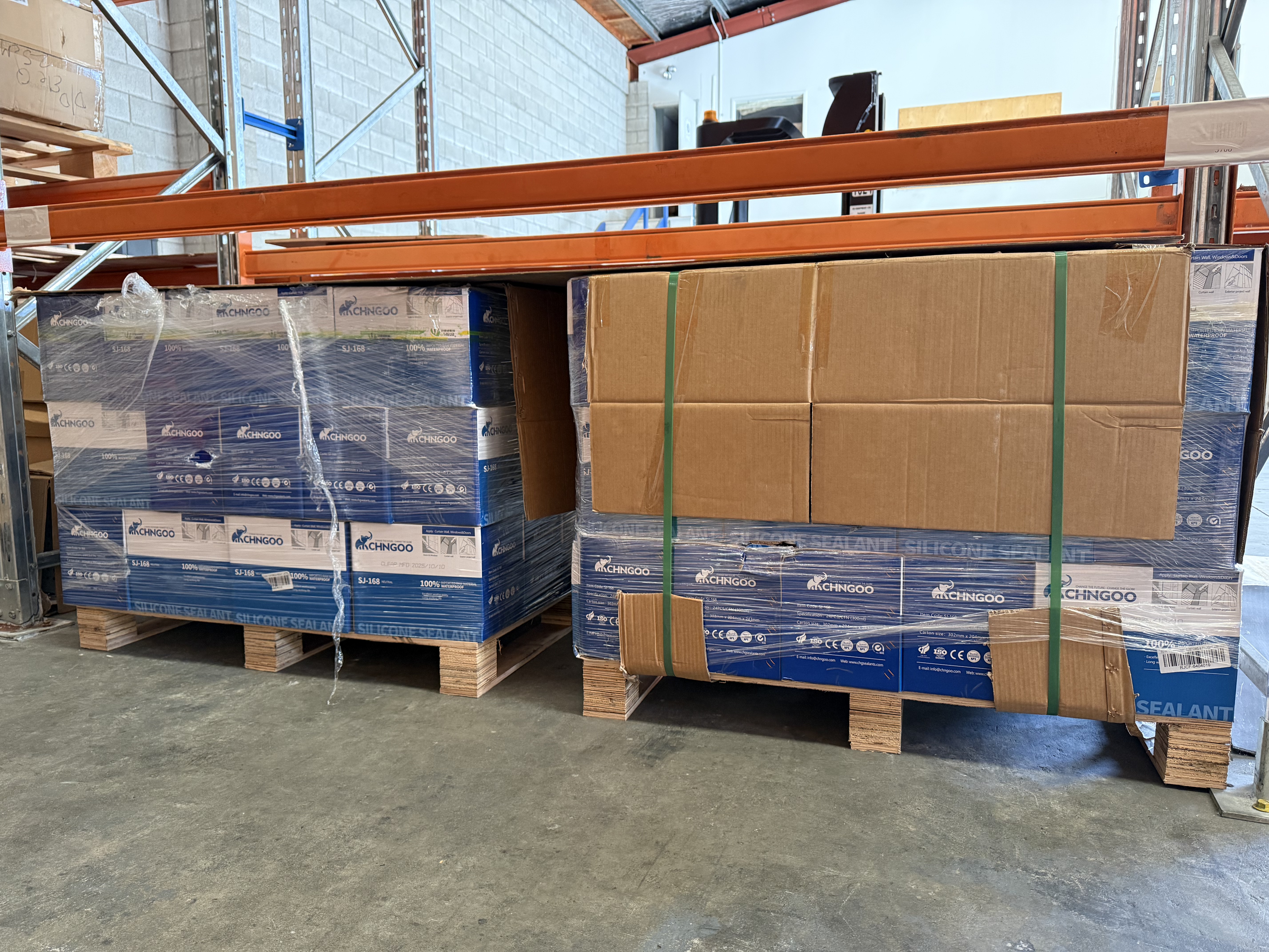 SJ-168 sealant in stock at Auckland warehouse